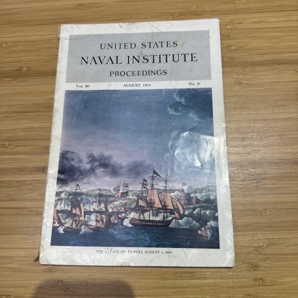United States Naval Institute Proceedings Vol 80 August 1954 No 8